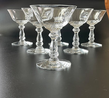 Mixed Lot of Vintage Clear Glass Stemware and Tumblers — listing 3