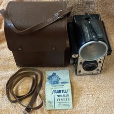 Spartus Co-Flash Vintage Bakelite Box Camera with Flash Reflector — listing 6