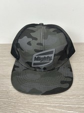 Mighty Auto Parts Black Mesh-Back Trucker Snapback Hat — listing 3