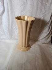 Catalina Gladding McBean Console Bowl C-219, Ivory & Coral Freeform Ruffle-Rim Bowl — listing 3