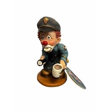 Vintage Police Clown Figurine with Whistle, Handcuffs, Baton and Radio — listing 4