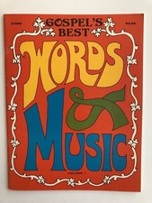 Gospel's Best Words & Music, Volume 1 — Gospel Songbook — listing 6