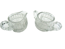 Cut Crystal Sugar Bowl Replacement Lid with Diamond & Fan Pattern No mark visible — listing 3