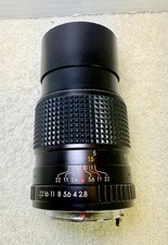 Sears/Sekor CS 135mm f/2.8 Telephoto Prime Lens