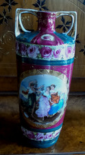 Prov Saxe E.S. Germany Hand-Painted Porcelain Ring Holder Tray with Roses — listing 3