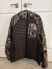 Realtree Max-5 Camouflage Insulated Hooded Hunting Jacket — listing 5