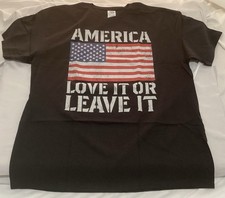 America "My Kind of Place" Graphic T-Shirt, Heather Grey, Size L — listing 5