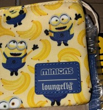 Minions Print Zippered Pouch / Cosmetic Bag (Yellow One-Eyed Minion Pattern)