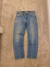 Vintage Levi's Denim Jeans, Light Wash, Size 32x29 — listing 6