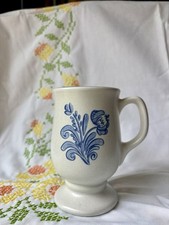 Pfaltzgraff Yorktowne Pattern Footed Pedestal Irish Coffee Mug — listing 4