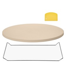 Round Ceramic Pizza/Baking Stone, Unmarked — listing 3