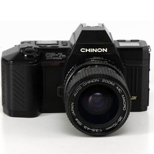 Chinon CP-7m Multi-Program 35mm SLR Film Camera Body