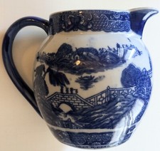 Victoria Ware Ironstone flow Cobalt Blue Stag Pitcher — listing 4