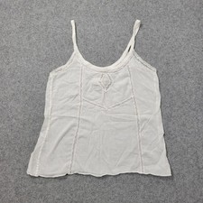 Abercrombie & Fitch Y2K Pink Lace-Trim Babydoll Cami Tank Top, Size S, listing 4