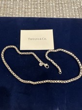 Tiffany & Co. Venetian Link Bracelet, 925 Sterling Silver, 8" L x 0.5" W — listing 5