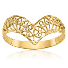 Wide Gold-Tone Filigree Scroll Link Statement Bracelet with Toggle Clasp — listing 6