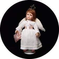 Trisha Romance "Little Family" Tanya Handcrafted Porcelain Doll with Pram, No. 5765/15,000 — listing 3