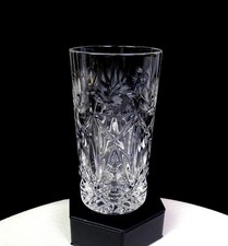 Crystal Clear Footed Covered Candy Dish, Pinwheel Cut Lead Crystal with Spire Finial — listing 5