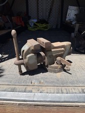 Vintage Craftsman 3-1/2 Inch Bench Vise with Swivel Base, Model 5198x, Made in USA — listing 3