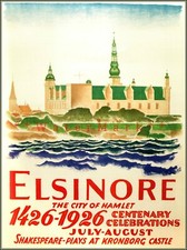 The Historic Elsinore Theatre 1992 Framed Commemorative Poster, Salem Oregon