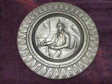 International Silver Company Thomas Jefferson Pewter Commemorative Plate, No. 2 Presidential Series, Limited Edition — listing 4