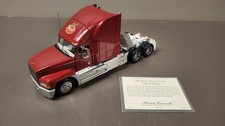 Franklin Mint 1993 Mack Elite CL 613 Diecast Semi Tractor 1:32 Scale Burgundy — listing 6