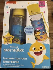Pinkfong Baby Shark Kids Water Bottle with Flip-Up Straw Lid — listing 2
