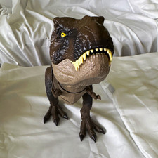 Vintage Tyrannosaurus Rex Dinosaur Toy Figure with Articulated Jaw Papo — listing 3