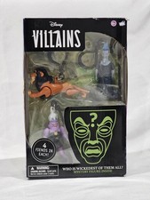 Disney Villains Cosbaby/Mini Figure Set of 5 - Ursula, Evil Queen, Queen of Hearts, Old Hag, Maleficent — listing 3