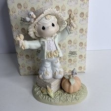 Precious Moments "You're A Winner" Porcelain Bisque Figurine - Girl with Trophy and Flowers — listing 2