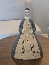 Hand-Carved Folk Art Dandy Duck Figurine with Top Hat, Monocle and Bow Tie — listing 2
