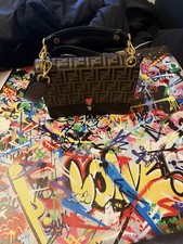 Fendi Kan U Flap Bag in FF Embossed Leather — listing 5