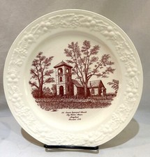Homer Laughlin Eggshell Commemorative Church Plate — listing 4