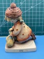 Goebel Hummel "Boy with Toothache" Figurine No. 217, Running Boy with Umbrella — listing 4