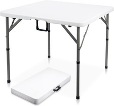 Vintage Folding Card Table and 4 Matching Folding Chairs Set — listing 5