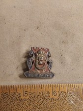 Vintage US Army 14th Infantry Regiment DUI Crest Pin 'Baptized By Fire' — listing 4