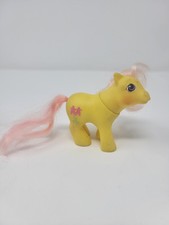 Vintage My Little Pony G1 Teal Earth Pony with Purple Hair and Yellow Triangle Symbol — listing 5