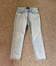 Abercrombie & Fitch A&F Vintage Stretch Straight Jeans, Women's 28W 30L