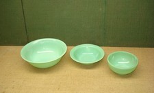 Vintage Jadeite Glassware Cabinet Collection - Fire King & Jeannette Mixed Lot — listing 3