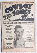 Cowboy Songs Magazine Number 39, Faron Young Cover, circa 1955 Country Western Song Folio — listing 2