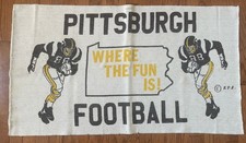 Pittsburgh Steelers Football-Shaped Accent Rug / Floor Mat — listing 6