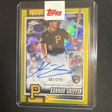 Konnor Griffin Topps Chrome Pink Refractor Rookie Card /250 — listing 3