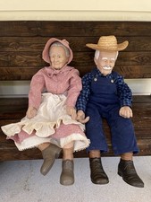 William Wallace Jr. Grandma & Grandpa Porcelain Dolls Pair — listing 6
