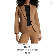 Spanx Perfect Suit Blazer, Black, New With Tags Small