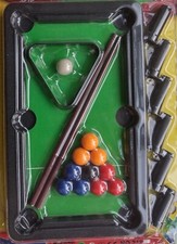Folding Mini Pool/Snooker Table Top Board with Metal Corner Brackets — listing 4