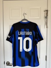 Inter Milan 2023-24 Home Shirt, Lautaro Martinez #10, Champions League Edition — listing 6