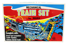 Marx Mechanical Wind-Up Train Set (Complete with Track) - Original Box — listing 4
