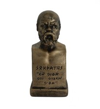 Bronze Grand Tour Bust of Socrates on Marble Base — listing 2
