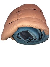 American Trails Rolled Sleeping Bag in Stuff Sack, Maroon/Black — listing 2