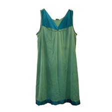 Vintage 1970s Vanity Fair Mint Green Long Sleeve Loungewear Robe/Dressing Gown, Size 14 — listing 2